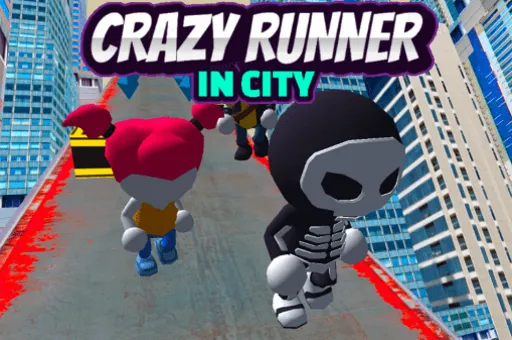 Crazy Runner in City