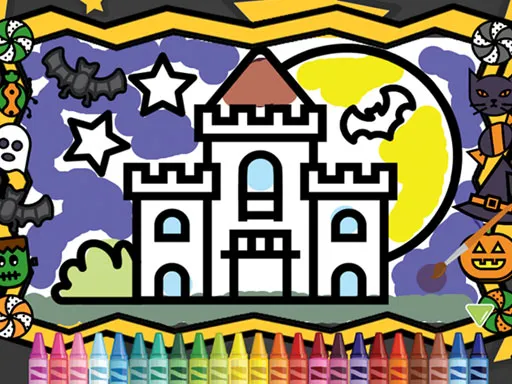 Kids Coloring Halloween