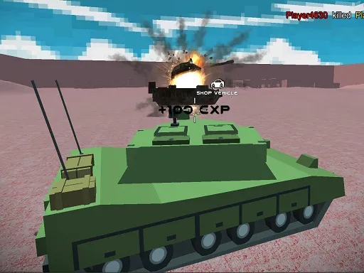 Helicopter And Tank Battle Desert Storm Multiplayer