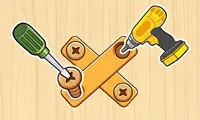 Nuts & Bolts Wood Puzzle Game