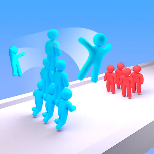 Crowd Stack Race 3D