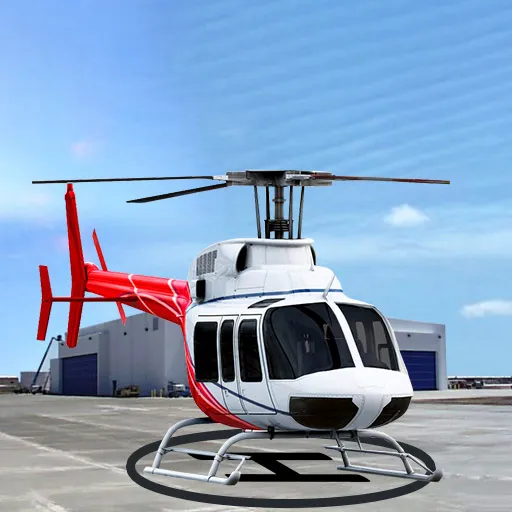 Helicopter Parking and Racing Simulator