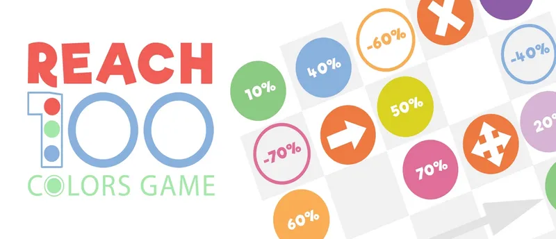 Reach 100 Colors Game