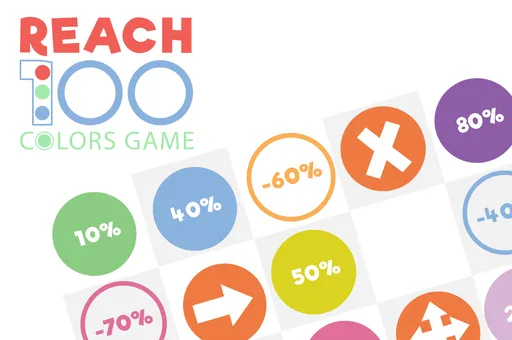 Reach 100 Colors Game