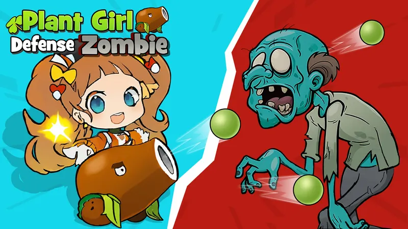 Plant Girl Defense Zombie