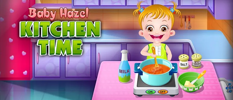 Baby Hazel Kitchen Time