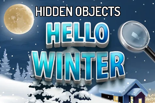 Hidden Objects Hello Winter