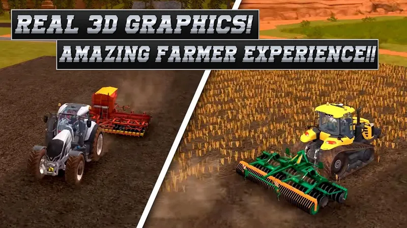 Real Tractor Farming Simulator : Heavy Duty Tractor