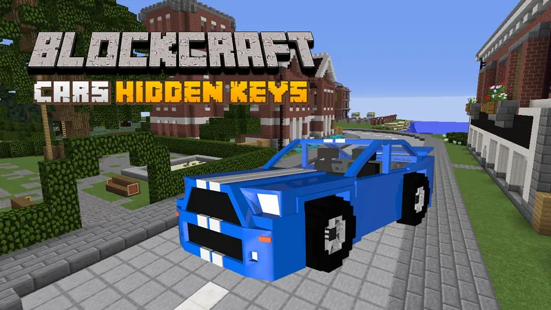 Blockcraft Cars Hidden Keys