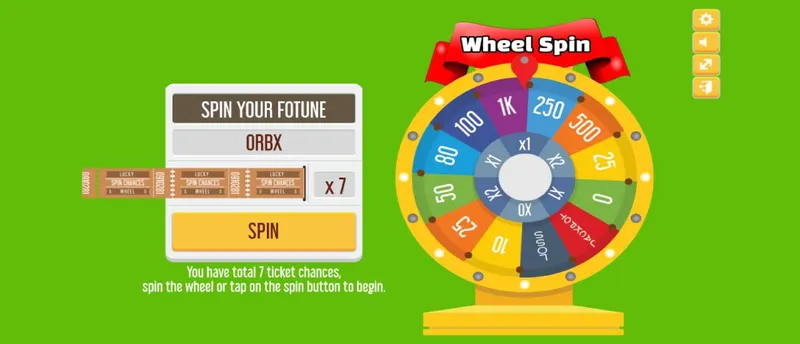 Robuxs Spin Wheel Earn RBX