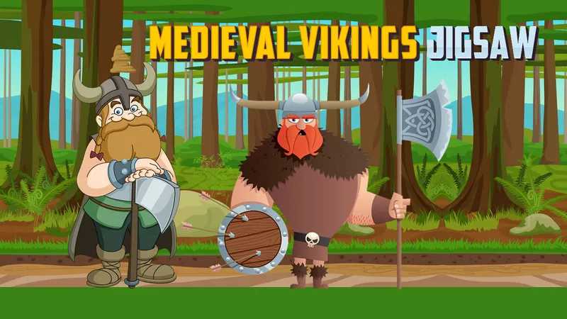 Medieval Vikings Jigsaw