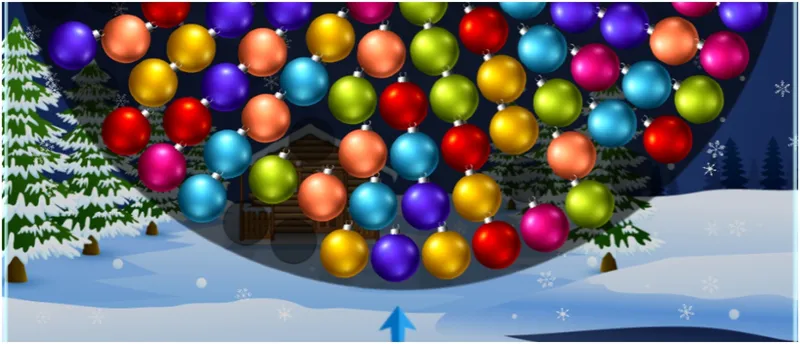 Orbiting Xmas Balls