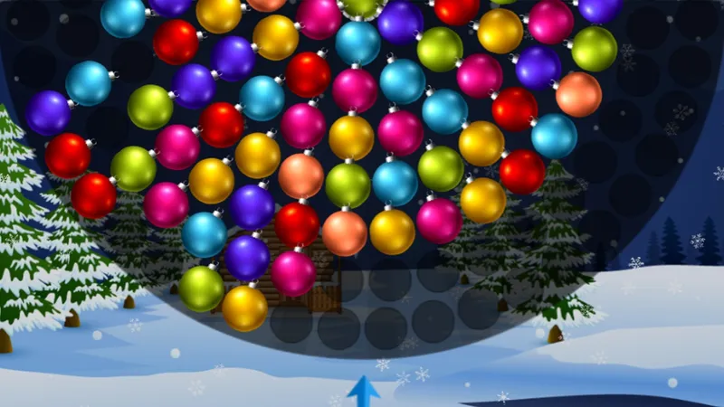 Orbiting Xmas Balls