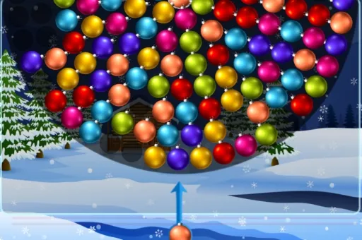 Orbiting Xmas Balls