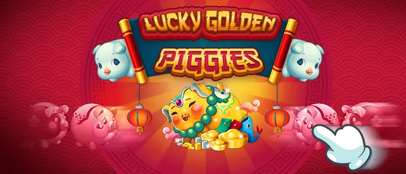 Lucky Golden Piggies