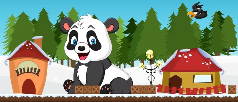 Christmas Panda Adventure