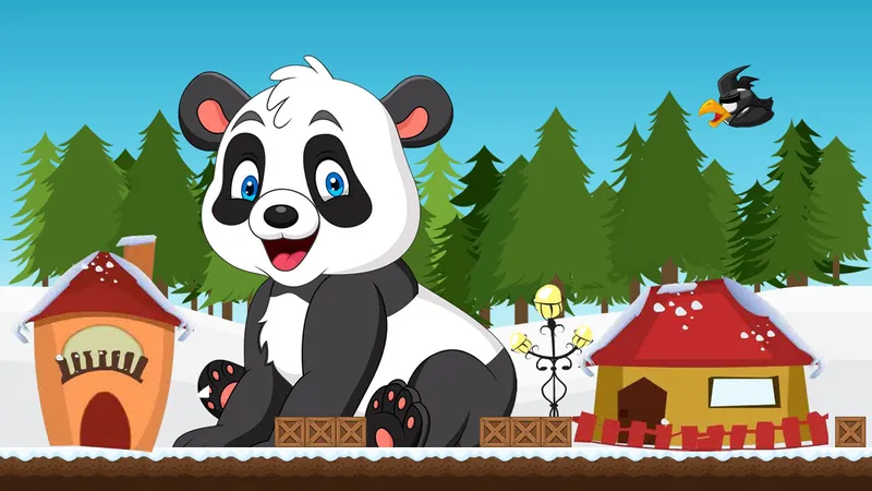 Christmas Panda Adventure