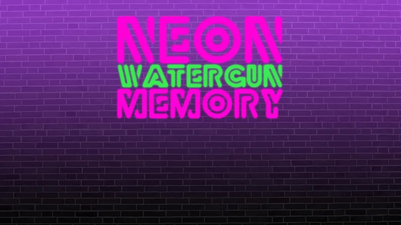 Neon Watergun Memory