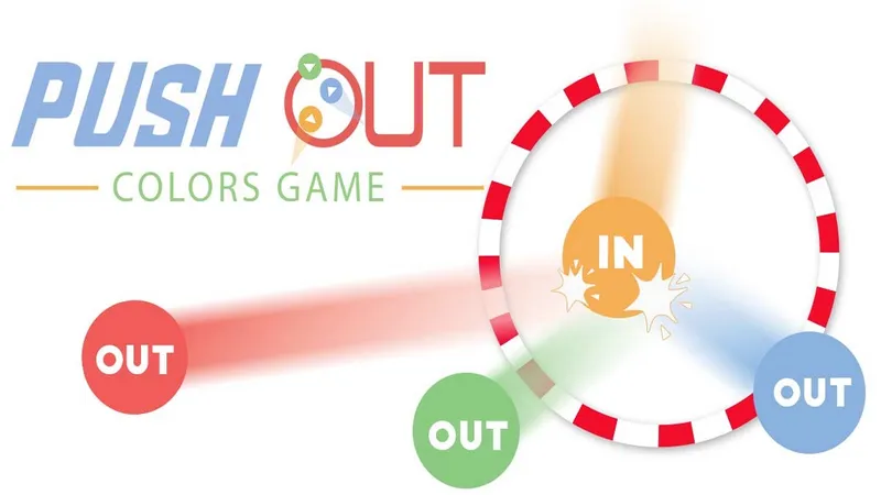 Push Out Colors Game