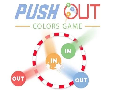 Push Out Colors Game