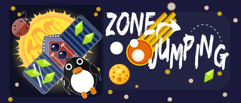 Zone Jumping: Fly in a spaceship