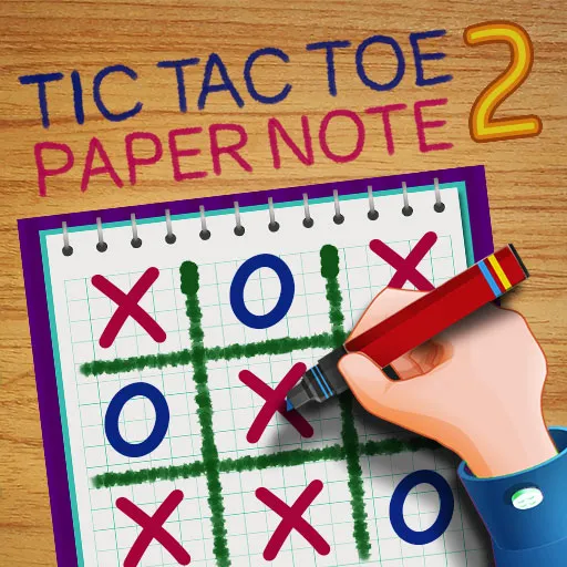 Tic Tac Toe Paper Note 2