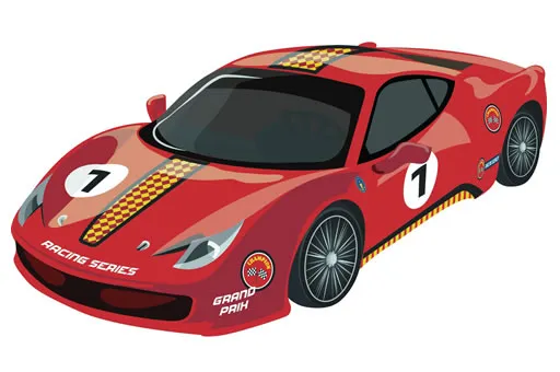 Sport Cars Coloring