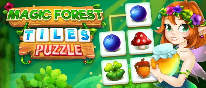 Magic Forest Tiles Puzzle