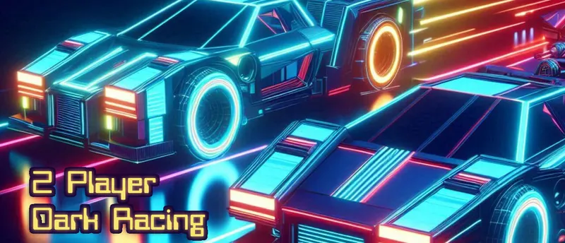 2 Player Dark Racing