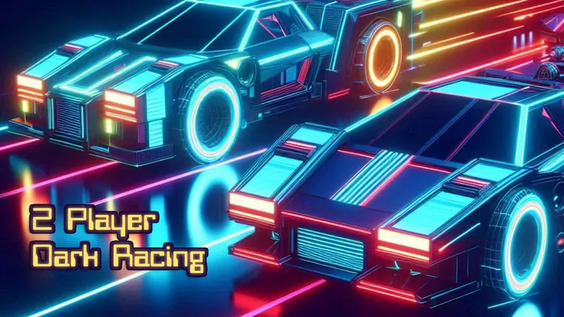 2 Player Dark Racing