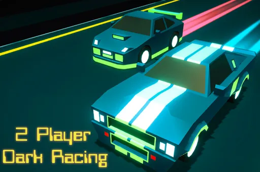 2 Player Dark Racing