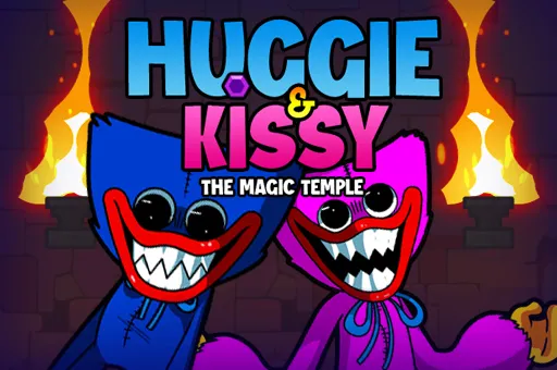 Huggie & Kissy The magic temple