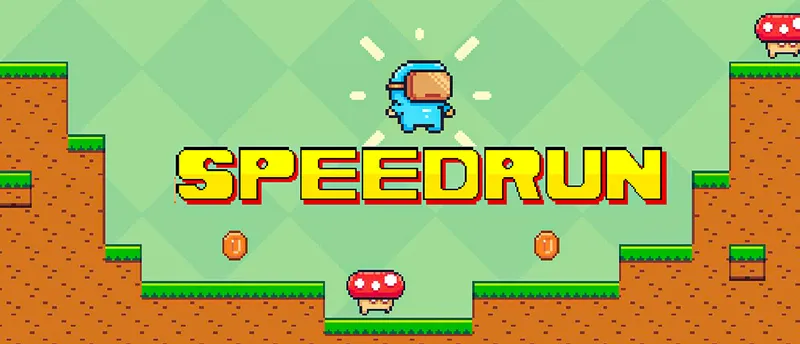 Speedrun platformer