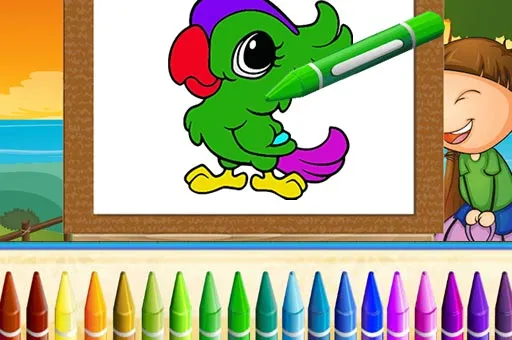 Cute Animals Coloring