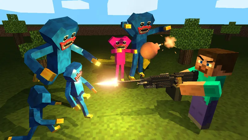 Mine Shooter: Huggy's Attack!