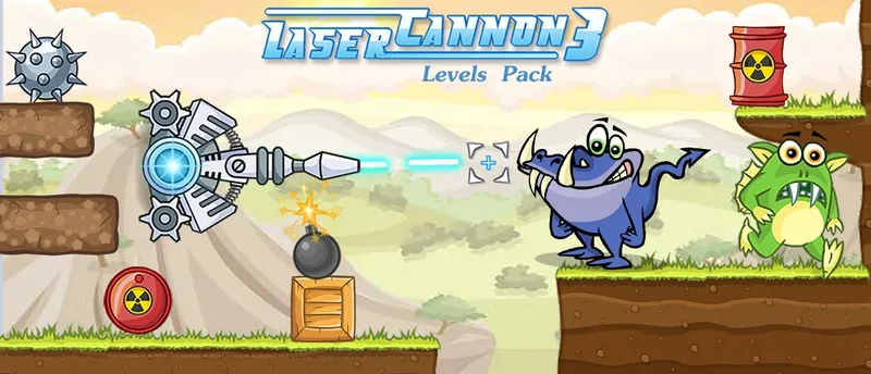 Laser Cannon Levels Pack