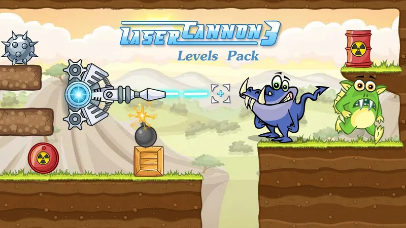 Laser Cannon Levels Pack