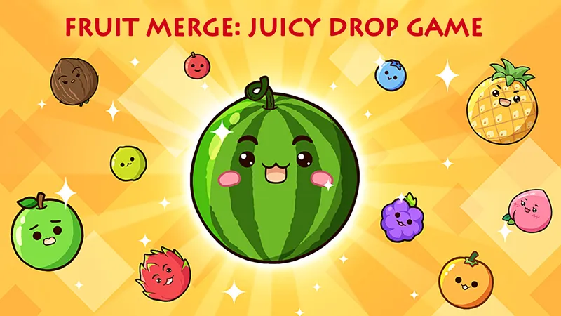 Fruit Merge: Juicy Drop Game