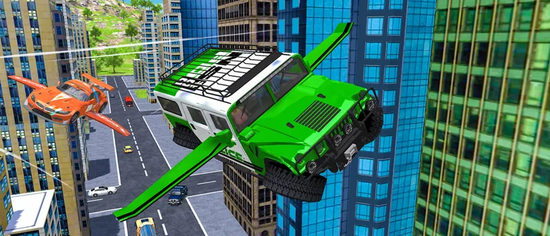 Flying Car Extreme Simulator