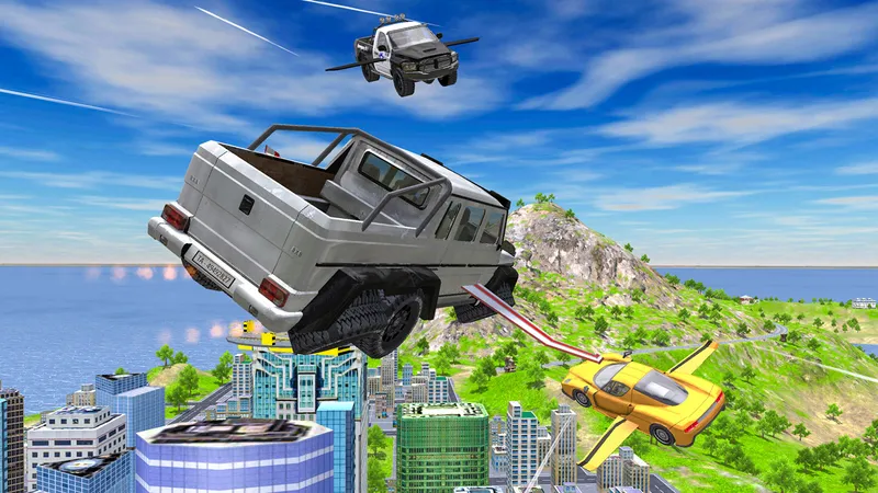 Flying Car Extreme Simulator