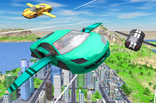 Flying Car Extreme Simulator