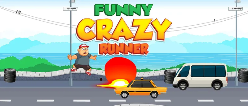 Funny Crazy Runner