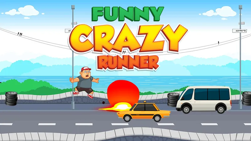 Funny Crazy Runner