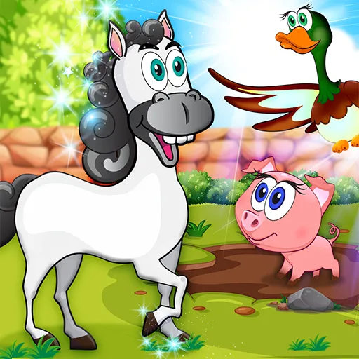 Learning Farm Animals: Educational Games For Kids