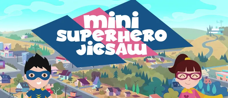 Mini Superhero Jigsaw