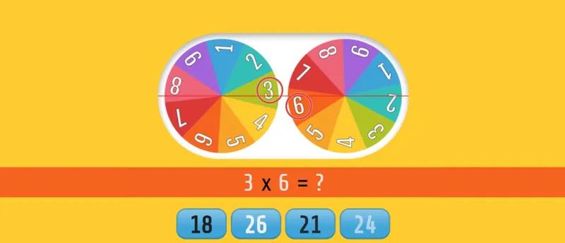 Multiplication Roulette