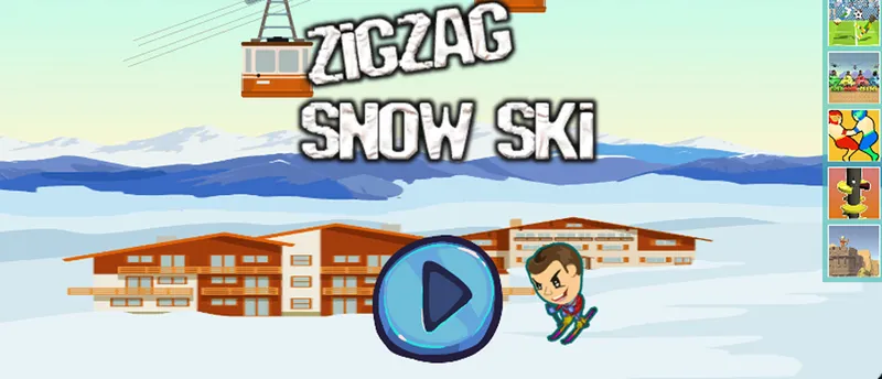 ZigZag Snow Ski