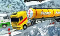 Extreme Winter Oil Tanker Truck Drive