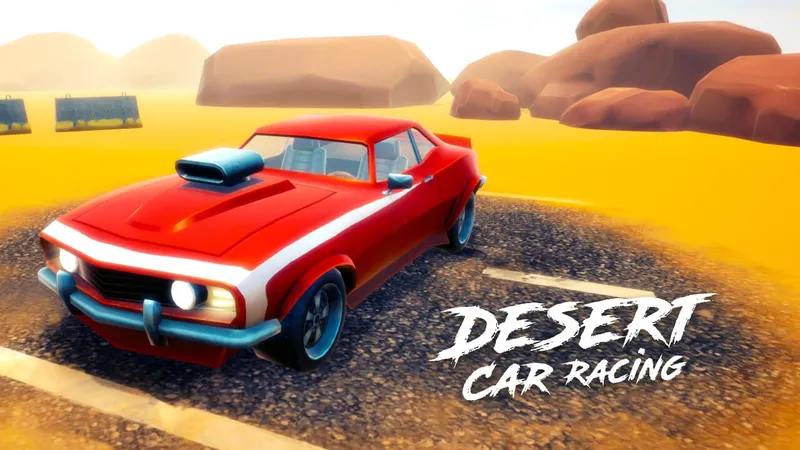 Desert Car Racing