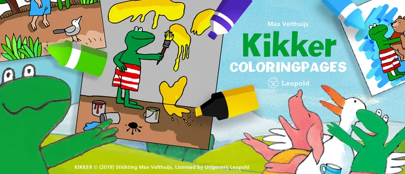 Coloring Kikker